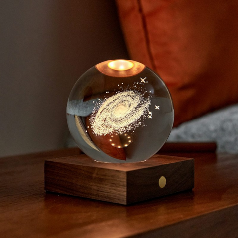 AMBER CRYSTAL LIGHT 3D LASER GALAXY ART. G025GA MULTICOLOR