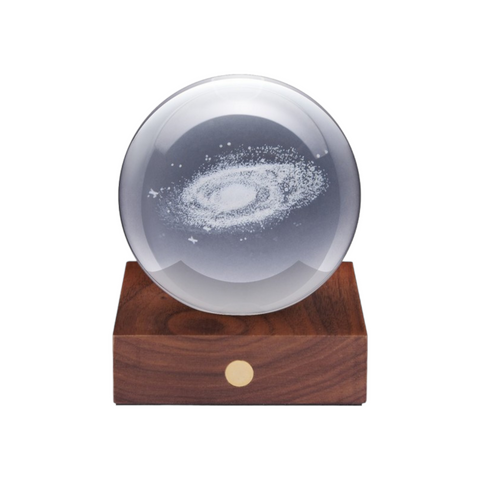 Bernsteinfarbenes Kristalllicht 3D-Laser-Galaxie Art. G025GA Mehrfarbig