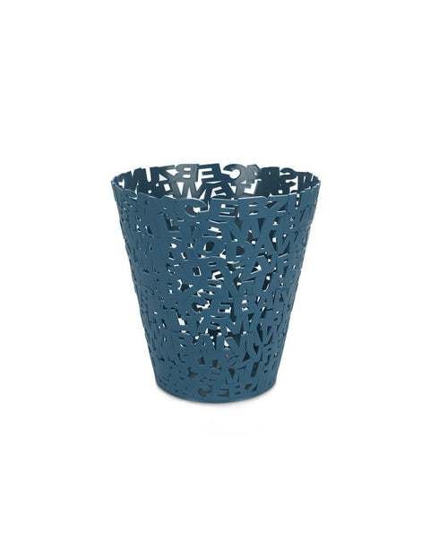 BALVI BLAUER BUCHSTABEN-ABFALLPAPIERKORB