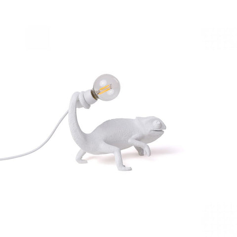 HARZLAMPE CHAMELEON LAMPE CM.17X9H.14 USB ART.15090 SELETTI WEISS