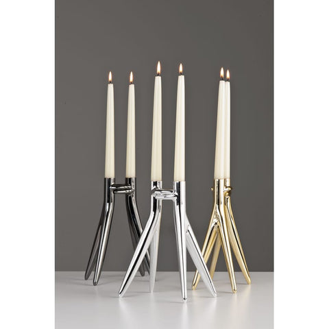 KARTELL CANDLE HOLDER EMBRACE SMOKED ART 1955/CF