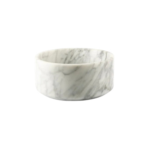 LABILLA GEMS GROSSE SCHÜSSEL, EINE H 10 CM, EINE G005_BC CARRARA STATUARIO MARMOR