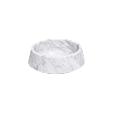 LABILLA GEMS MITTLERE SCHALE H 6,5 CM EIN G003_BC CARRARA STATUARIO MARMOR