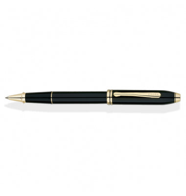 ROLLER TOWNSEND NERO-ORO AT575 CROSS BLACK