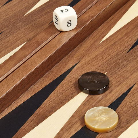 BACKGAMMON ITALIA SET 804511 DAL NEGRO WALNUT