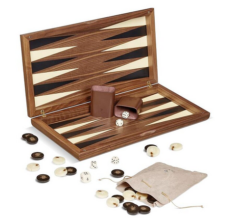 BACKGAMMON ITALIA SET 804511 DAL NEGRO WALNUT
