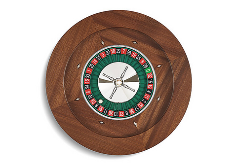 MONTECARLO ROULETTE 50 CM QUADRATISCHE KANTE MAHAGONI 809044 DAL NEGRO HOLZ