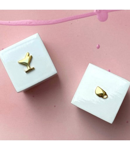 ORECCHINO LULU COPENHAGEN GOLD PLATED 925 LULU1055 DATE GOLD SHINY