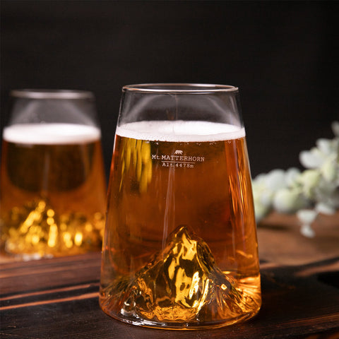 TOPOGRAPHIC BICCH LONG DRINK MATTERH ART. TOPO-VD-M ALASKAN MAKER TRANSPARENT