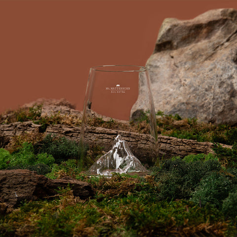 TOPOGRAPHIC BICCH LONG DRINK MATTERH ART. TOPO-VD-M ALASKAN MAKER TRANSPARENT