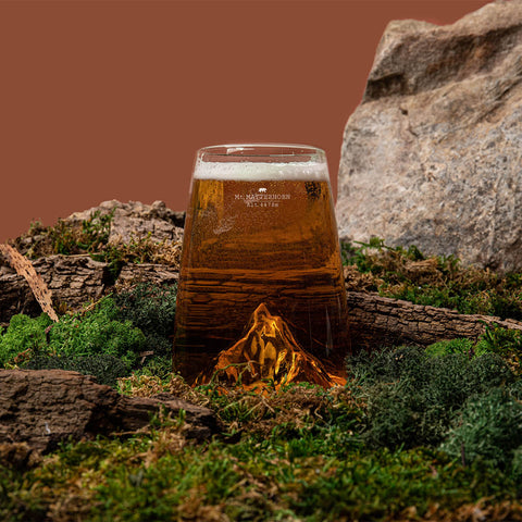 TOPOGRAPHIC BICCH LONG DRINK MATTERH ART. TOPO-VD-M ALASKAN MAKER TRANSPARENT