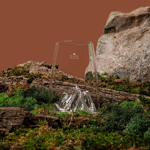 BICCHIERE LONG DRINK TOPOGRAPHIC M ROSA TOPO-VD-MR ALASKAN MAKER TRANSPARENT