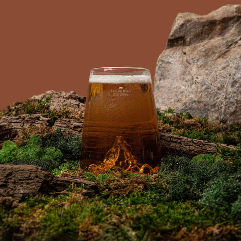 TOPOGRAPHIC BICCH LONG DRINK PC.D.MIDI ART. TOPO-VD-PM ALASKAN MAKER TRANSPARENT
