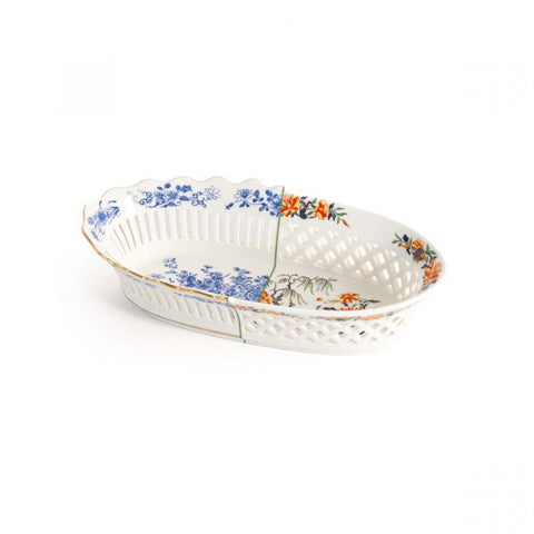 CESTINO PER IL PANE PORCELLANA HYBRID 09704 SELETTI MULTICOLOR