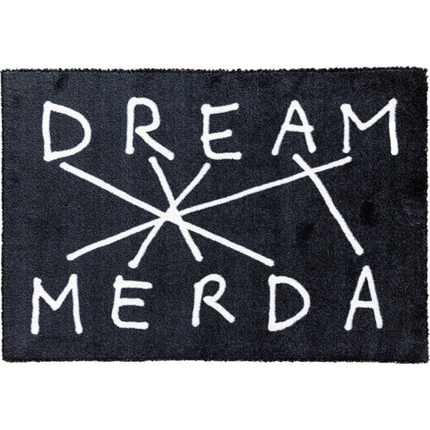 DREAM MERDA TEPPICH 70X100 CM 18250 SELETTI SCHWARZ