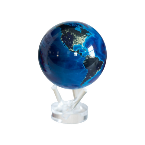 MAPPAMONDO 4,5" EARTH AT NIGHT MG-45-EAN MOVA BLUE Mova