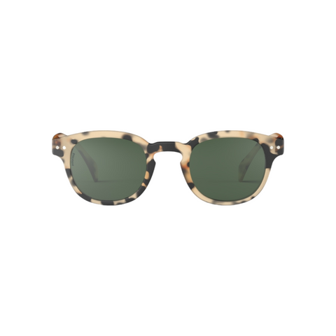OCCHIALI IZIPIZI SUN POLARIZED MOD. C LIGHT TORTOISE GREEN LENSES