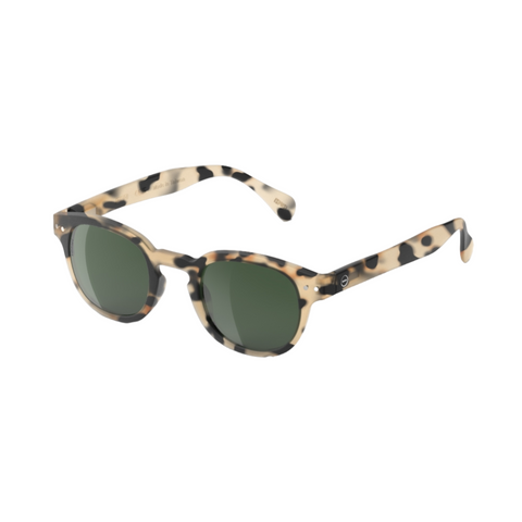 OCCHIALI IZIPIZI SUN POLARIZED MOD. C LIGHT TORTOISE GREEN LENSES