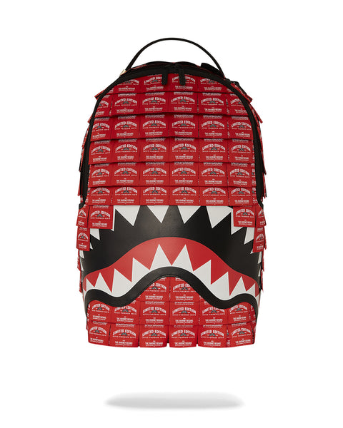 RUCKSACK 1 STÜCK TASCHEN REDLABELS ART. 910B7407NSZ SPRAYGROUND ROT