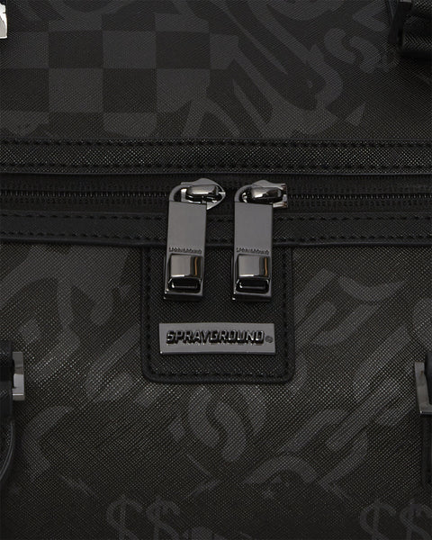 BORSONE 3AM CHECK DUFFLE 910D7499NSZ SRAYGROUND BLACK