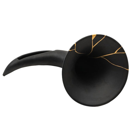 SCARAMAZ KINTSUGI OPACO ART. 2563 CERAMICHE CRESCENTINI BLACK