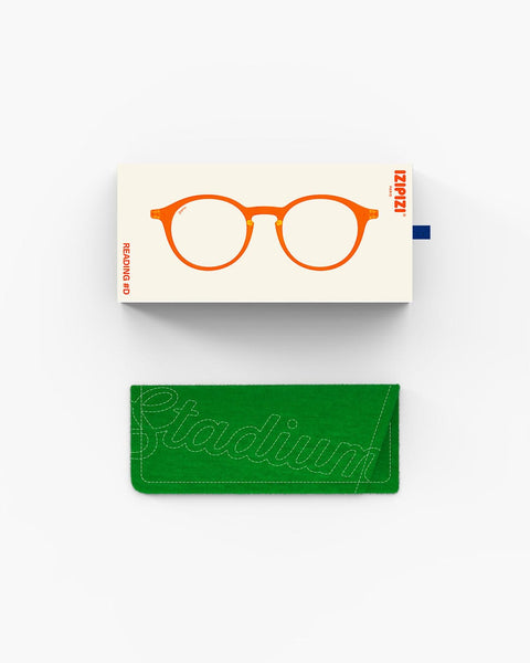 OCCHIALI READING D ORANGE SMASH +2 IZIPIZI ORANGE