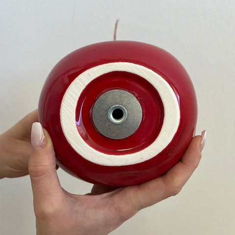 GEGIA PICCOLA CM ART 2543 CERAMICHE CRESCENTINI RED
