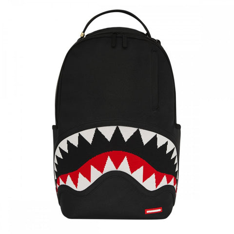 FLY KNIT MOUTH DLX- SATIN BACKPACK 910B7754NSZ SPRAYGROUND BLACK