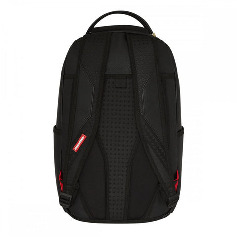 FLY KNIT MOUTH DLX- SATIN BACKPACK 910B7754NSZ SPRAYGROUND BLACK