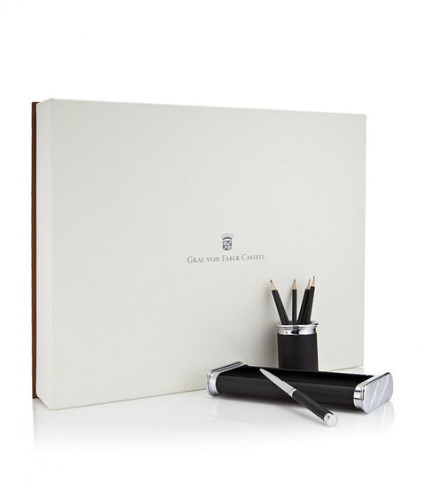 GRAF VON SET ACCESSORI SCRIVANIA NERO ART 118575 FABER CASTELL