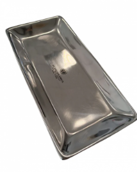 PIATTO RETTANGOLARE L ART. 862886U828 SPALDING SILVER