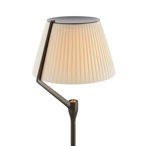 ANGELO STONE TITANIUM TISCHLAMPE 09405/TT KARTELL GRAU UND WEISS