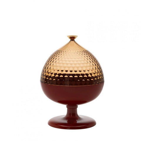 CONTENITORE PUMO MATTONE/COLA 01551MC KARTELL BROWN