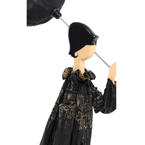 LAMPADA BIG DRESS GENEVIEVE PARALUME NERO SKITSO BLACK