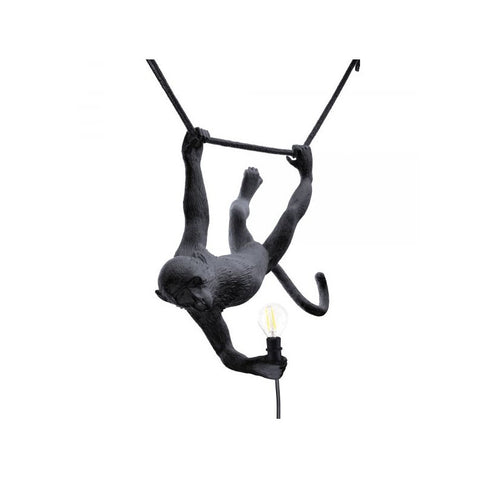 MONKEY OUTDOOR LAMP 14916 SELETTI SCHWARZ