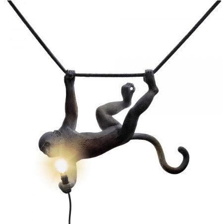 MONKEY OUTDOOR LAMP 14916 SELETTI SCHWARZ