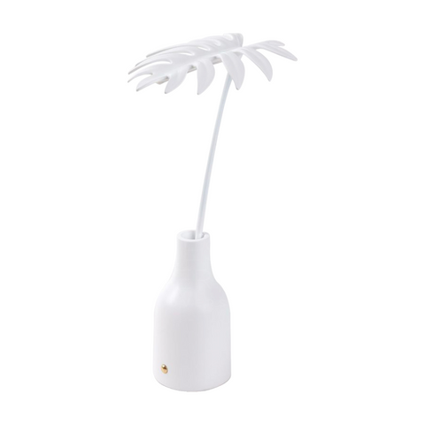 SELETTI LEAF LIGHT STELLOU TISCHLAMPE 17,5X14X36 CM 09024 WEISS