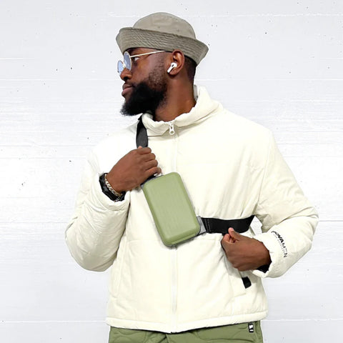 PHONE BAG & WALLET CACTUS GREEN OGON DESIGN