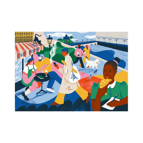 PUZZLE PARIS 1000 PZ CARTONE ART. 28107 BALVI ORANGE