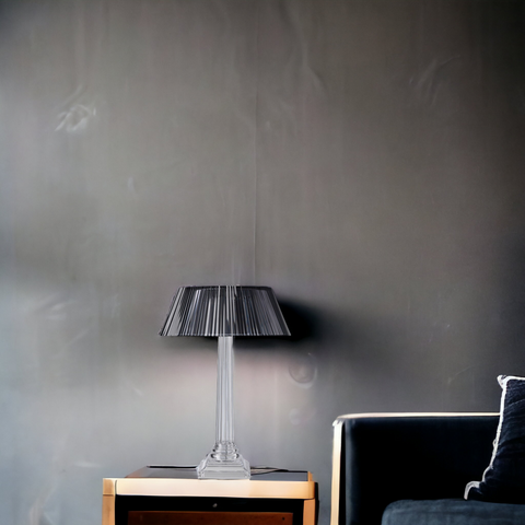 CALYPSO LED-LAMPE GRAU MARIOLUCA GIUSTI SCHWARZ
