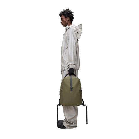ZAINO CLIP FRONT BACKPACK W3 14890 RAINS MARSH, GREEN