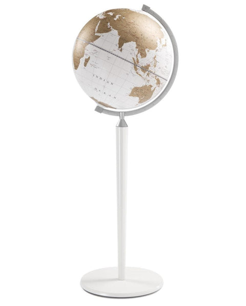 MAPPAMONDO VASCO DE GAMA BIANCO/ORO DIAM 40 CM ZOFFOLI WHITE