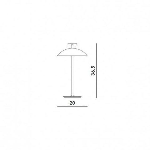 LAMPADA KARTELL MINI GEEN-A PLUG 09720/09 BLACK