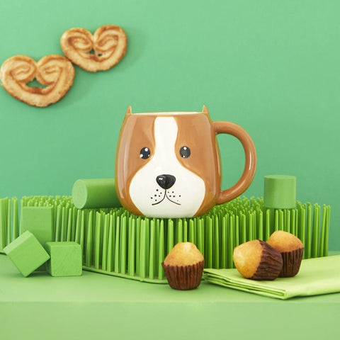 WOOF KERAMIKBECHER 400 ML ART. 26792 BALVI BRAUN