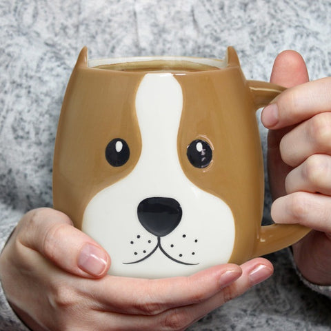 WOOF KERAMIKBECHER 400 ML ART. 26792 BALVI BRAUN