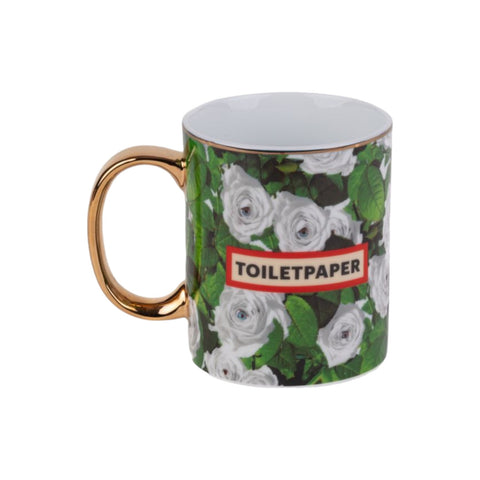 Porzellanbecher Toilettenpapier Home Rosen Kunst 17218 Seletti