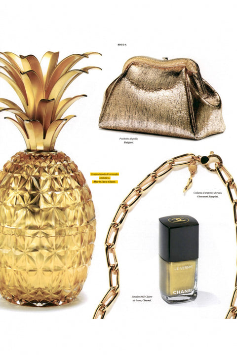 MELISSA ANANAS GOLD BLATT GOLD MARIO LUCA GIUSTI
