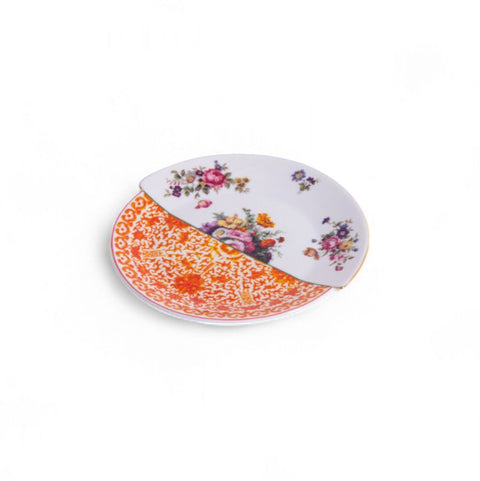 PIATTINO PORCELLANA HYBRID CM 15 OLIVIA 09707 SELETTI WHITE
