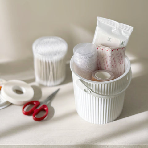 BABY BUCKET 0.7 L 247159 OMNIOUTIL WHITE