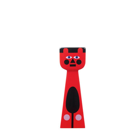 PORTACANDELA ONDO CANDLESTICK 75001ON QEEBOO RED